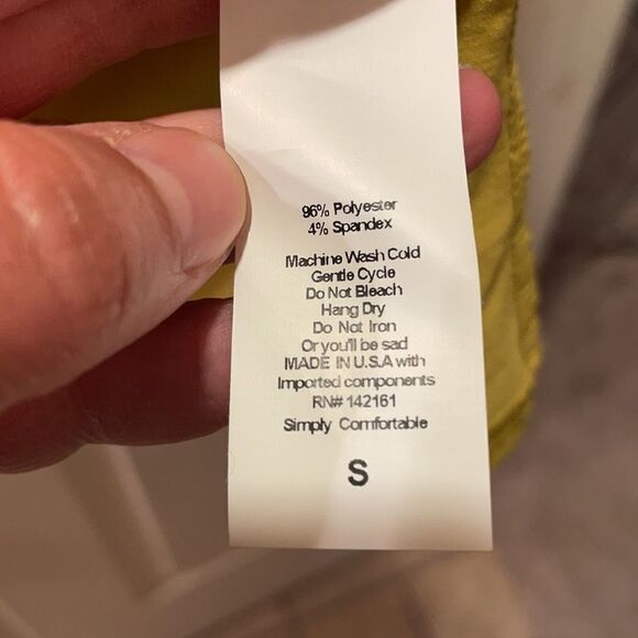 ✨LuLaRoe Solid Mustard Debbie dress, NWT. - Picture 7 of 9